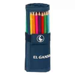 (412409786) SAFTA PLUMIER ENROLLABLE 27 PIEZAS EL GANSO "CLASSIC"