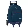 (612409218) SAFTA MOCHILA GRANDE C/RUEDAS COMPACT EVOLUTION EXTRAÍBLE EL GANSO "CLASSIC" AZUL