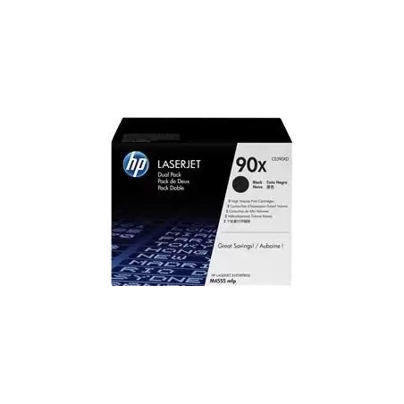 (CE390XD) HP LASERJET M4555MFP TONER NEGRO 90X (PACK 2)