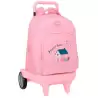 (612423218) SAFTA MOCHILA GRANDE C/RUEDAS COMPACT EVOLUTION EXTRAÍBLE GLOWLAB KIDS "SWEET HOME"