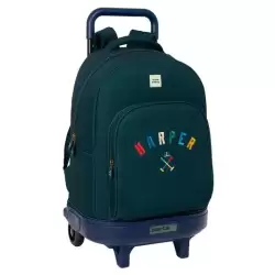 (612459918) SAFTA MOCHILA GRANDE CON RUEDAS COMPACT EXTRAÍBLE HARPER & NEYER