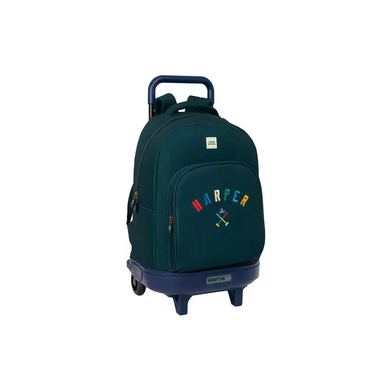 (612459918) SAFTA MOCHILA GRANDE CON RUEDAS COMPACT EXTRAÍBLE HARPER & NEYER
