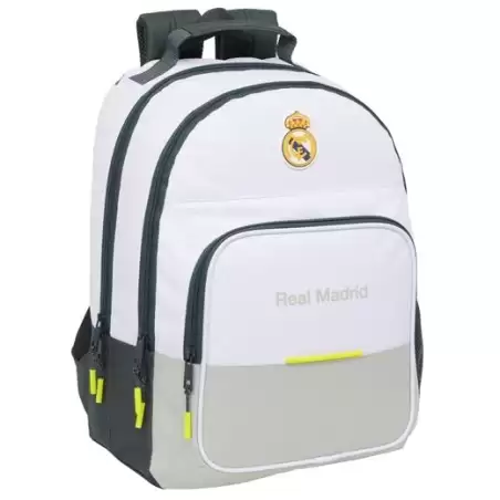 (612554560) SAFTA MOCHILA DOBLE ADAPT.CARRO REAL MADRID EQUIPACIÓN 25/26
