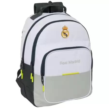 (612554773) SAFTA MOCHILA DOBLE CON CANTONERAS ADAPT.CARRO REAL MADRID EQUIPACIÓN 25/26
