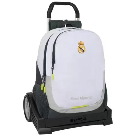 (612554860) SAFTA MOCHILA 665+CARRO EVOLUTION REAL MADRID EQUIPACIÓN 25/26