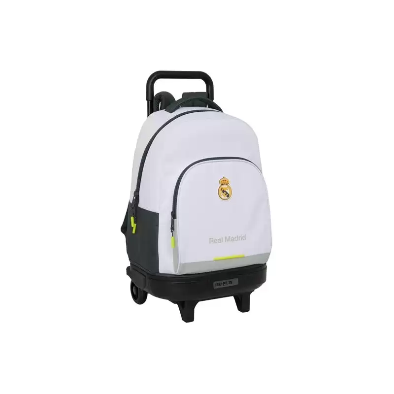 (612554918) SAFTA MOCHILA GDE. C/RUEDAS COMPACT EXTRAIBLE REAL MADRID EQUIPACIÓN 25/26