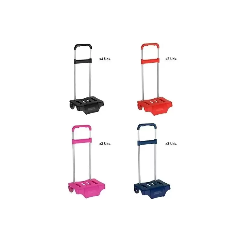 (905 FUCSIA) SAFTA PORTAMOCHILAS MOD.905 TROLLEY COLOR FUCSIA