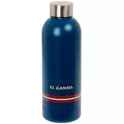(312409899) SAFTA BOTELLA TERMO ACERO INOXIDABLE 500ML EL GANSO "CLASSIC" AZUL