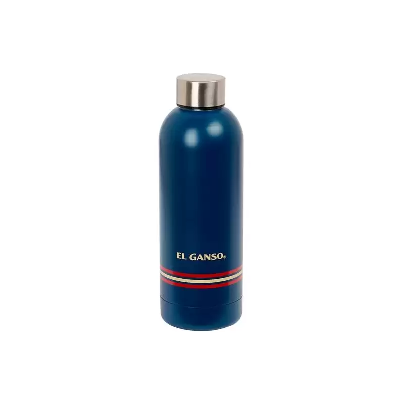 (312409899) SAFTA BOTELLA TERMO ACERO INOXIDABLE 500ML EL GANSO "CLASSIC" AZUL