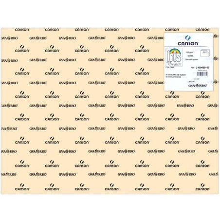 (C400080163) IRIS CARTULINA 50X65CM 185GR CÁSCARA DE HUEVO -25U-