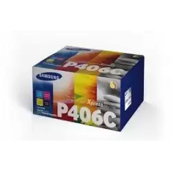 (SU375A) SAMSUNG CLP-360/CLP-365 RAINBOW TONER KIT (C/M/Y/K) CLTP406C