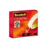 (7100027400) SCOTCH MAGIC CINTA SUPERTRANSPARENTE CRYSTAL 600 19X66  CAJA INDIVIDUAL (7100027400