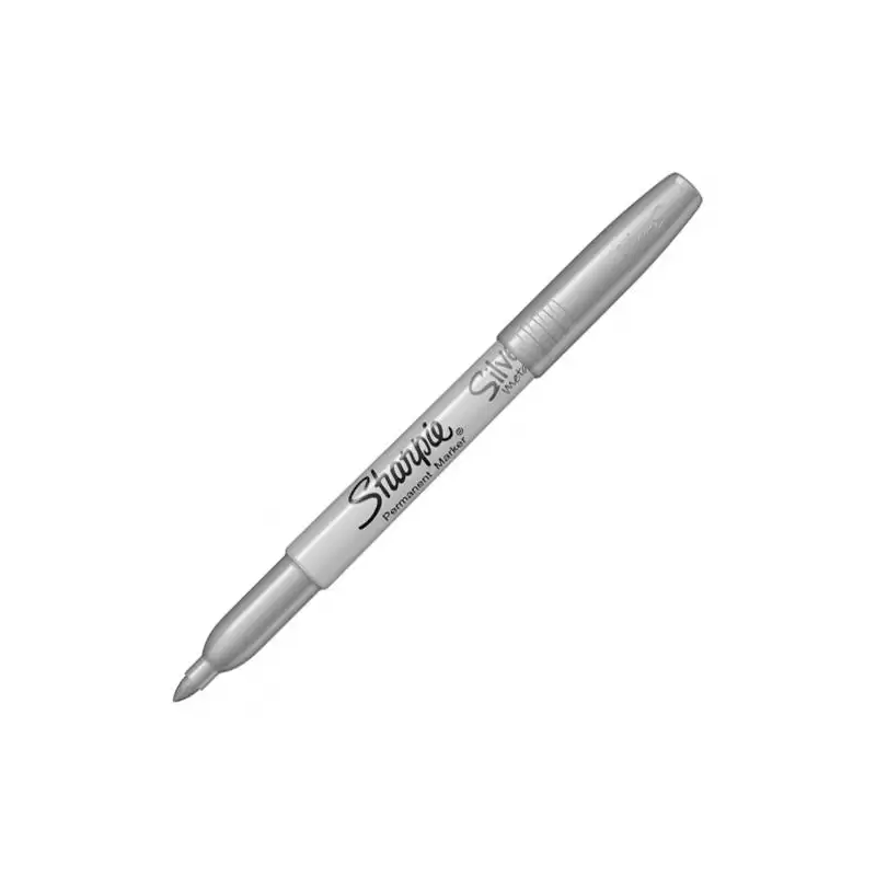 (1891063) SHARPIE MARCADOR PERMANENTE METALLIC PUNTA FINA PLATA