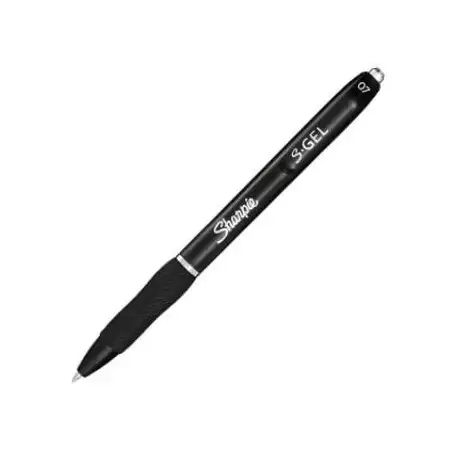 (2136595) SHARPIE BOLÍGRAFO S-GEL PUNTA MEDIA 0.7MM NEGRO