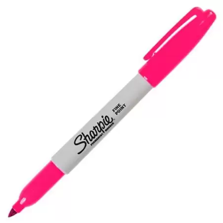 (2194216) SHARPIE MARCADOR PERMANENTE PUNTA FINA MAGENTA