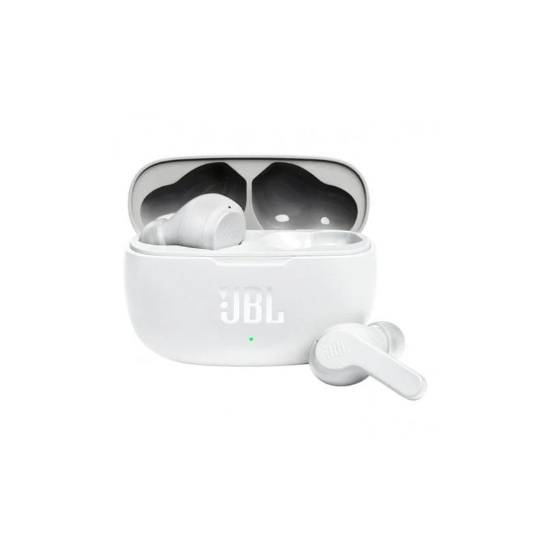 (WAVE200TWS/WH) JBL AURICULARES INALÁMBRICOS BLUETOOTH CON MICROFONO BLANCO