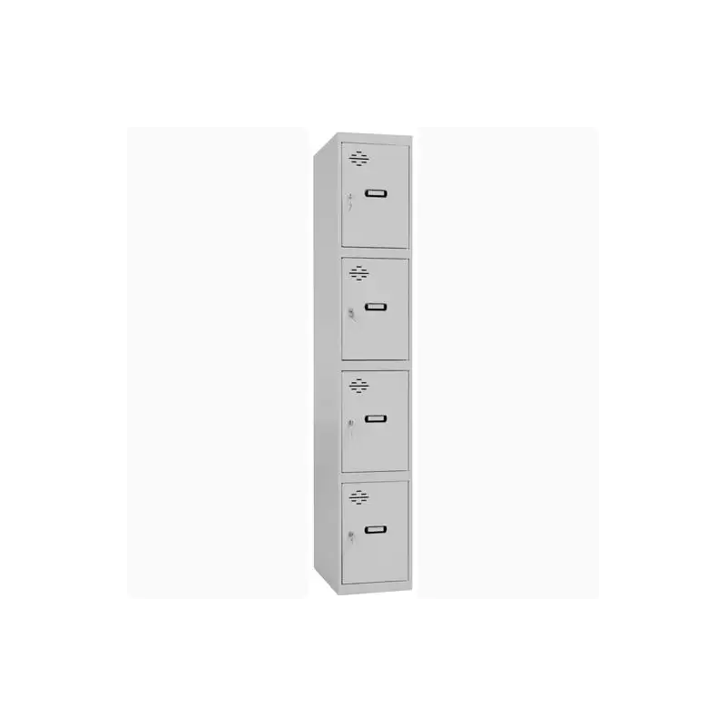 (8435104935194) SIMONRACK CASILLERO METÁLICO SIMONLOCKER 4P MONOBLOQUE 180X50X30CM GRIS