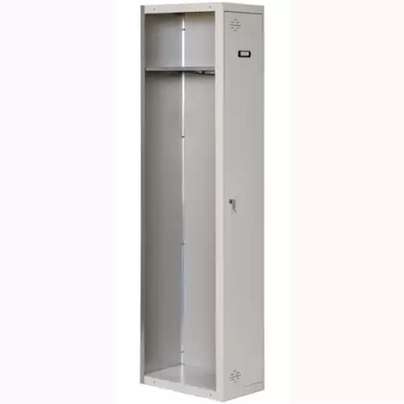 (90133D1133) SIMONRACK TAQUILLA METÁLICA SIMONLOCKER MÓDULO CONTINUACIÓN 1P DESMONTADA 180X50X30CM GRIS