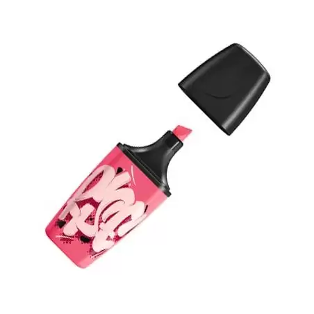 (07/56-10) STABILO MARCADOR FLUORESCENTE BOSS MINI "RISE" ROSA CAJA 10 UD