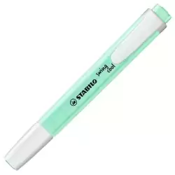 (275/116-8) STABILO MARCADOR FLUORESCENTE SWING COOL PASTEL MENTA CAJA 10 UD