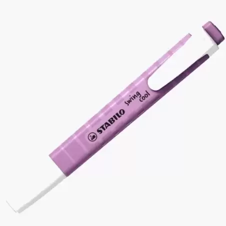 (275/162) STABILO MARCADOR SWING COOL NATURECOLORS WILDFLOWER LILA GRISACEO CAJA 10 UD