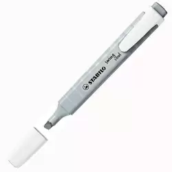 (275/194-8) STABILO MARCADOR FLUORESCENTE SWING COOL PASTEL GRIS POLVORIENTO CAJA 10 UD