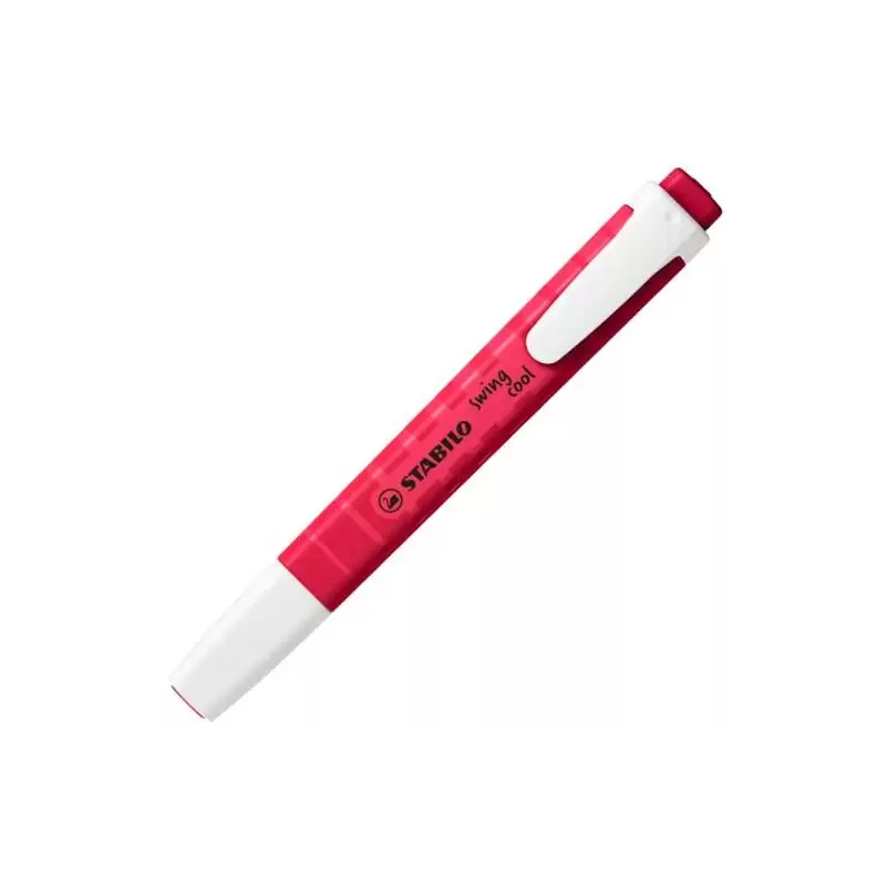 (275/250) STABILO MARCADOR SWING COOL NATURECOLORS WILDFLOWER ROJO BORGOÑA CAJA 10 UD