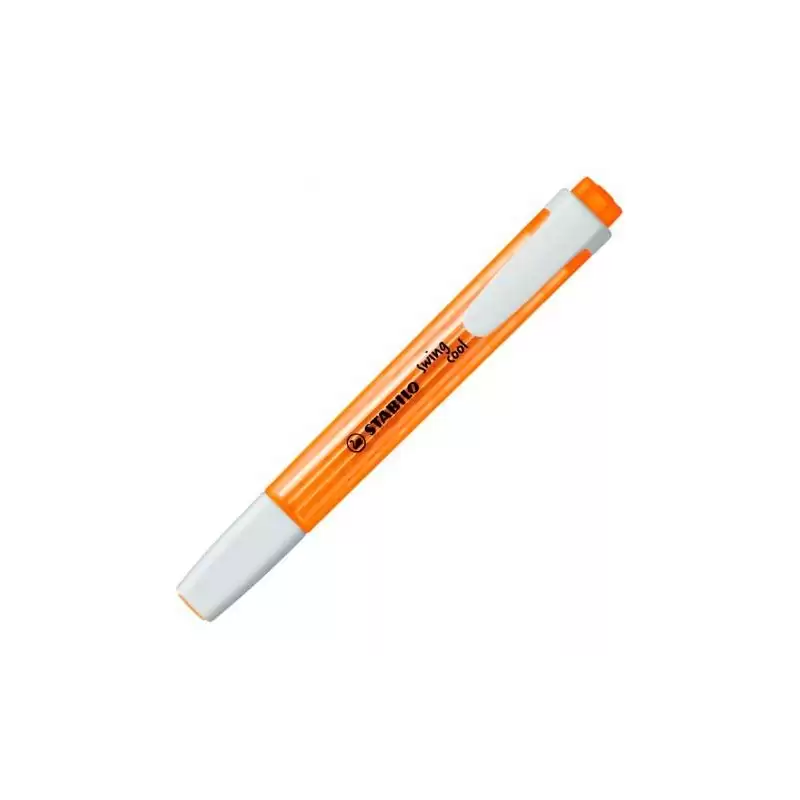 (275/54) STABILO MARCADOR FLUORESCENTE SWING COOL NARANJA CAJA 10 UD