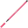 (68/040) STABILO ROTULADOR PEN 68 ROJO FLUORESCENTE CAJA 10 UD