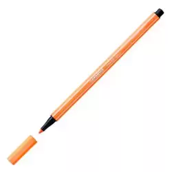 (68/054) STABILO ROTULADOR PEN 68 NARANJA FLUORESCENTE CAJA 10 UD