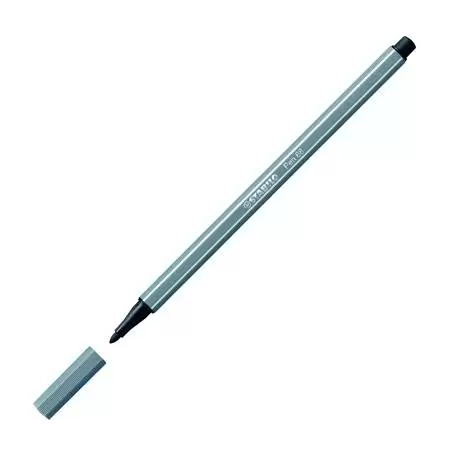 (68/11) STABILO ROTULADOR PEN 68 AZUL CLARO CAJA 10 UD