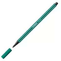 (68/53) STABILO ROTULADOR PEN 68 VERDE TURQUESA CAJA 10 UD