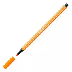 (68/54) STABILO ROTULADOR PEN 68 NARANJA CAJA 10 UD