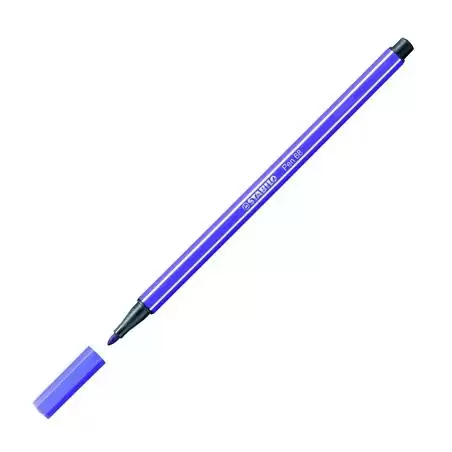 (68/55) STABILO ROTULADOR PEN 68 VIOLETA CAJA 10 UD
