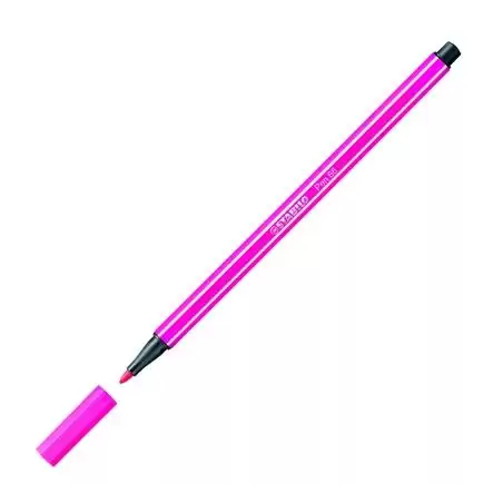 (68/56) STABILO ROTULADOR PEN 68 ROSA CAJA 10 UD