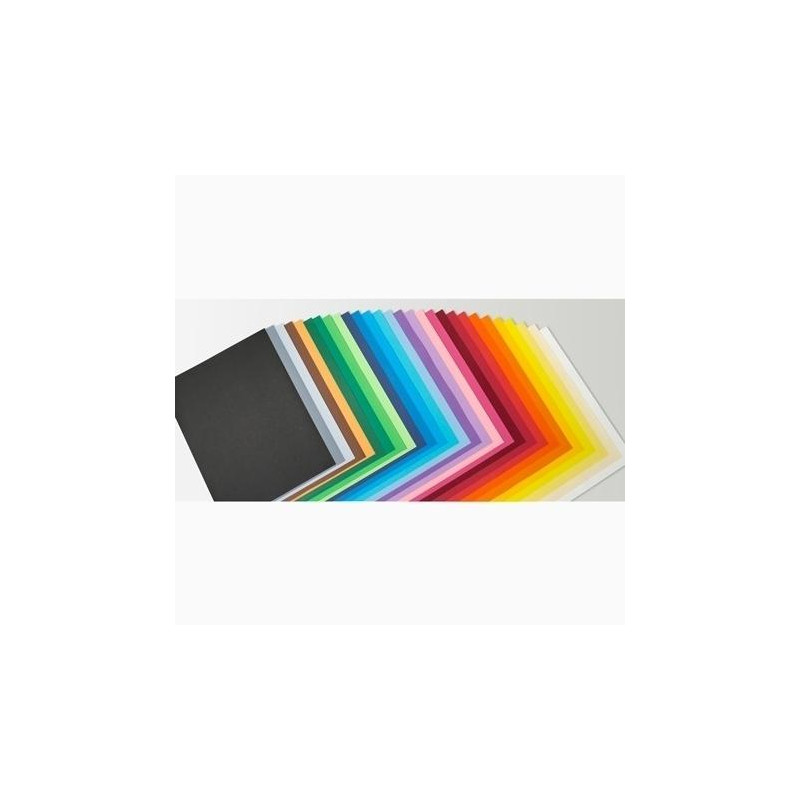(C400110067) IRIS CARTULINA PACK "C" 210X297MM (A4) 185 GR 12 COLORES SURTIDOS (1200 UND)