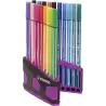 (6820-04-03) STABILO ROTULADOR PEN 68 COLORES SURTIDOS ESTUCHE PARADE ANTRACITA-ROSA 20 UD