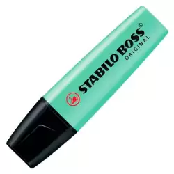 (70/116) STABILO MARCADOR FLUORESCENTE BOSS ORIGINAL MENTA PASTEL