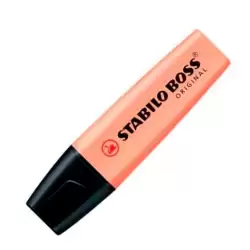 (70/125) STABILO MARCADOR FLUORESCENTE BOSS ORIGINAL NARANJA PÁLIDO