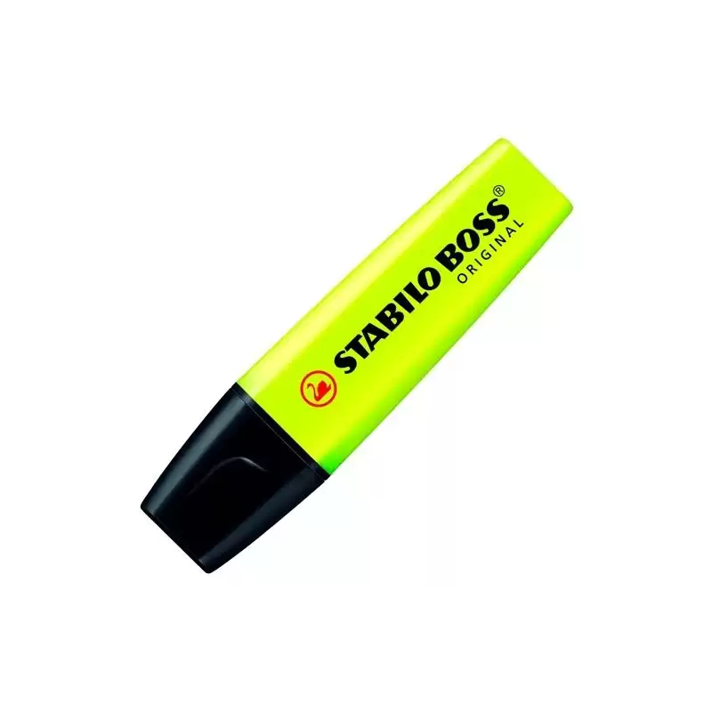 (70/24) STABILO MARCADOR FLUORESCENTE BOSS ORIGINAL AMARILLO