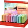 (70/45-4) STABILO MARCADOR FLUORESCENTE BOSS ORIGINAL C/SURTIDOS PASTEL EXPOSITOR 45 UD