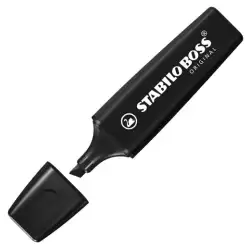 (70/46) STABILO MARCADOR BOSS ORIGINAL NATURECOLORS NEGRO