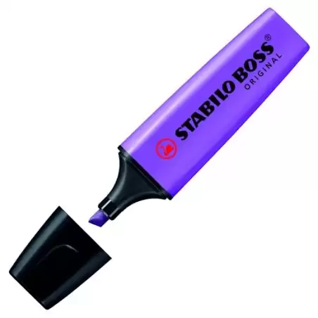 (70/55) STABILO MARCADOR FLUORESCENTE BOSS ORIGINAL VIOLETA LAVANDA