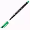 (841/36) STABILO MARCADOR PERMANENTE OHPEN UNIVERSAL S PUNTA SUPER FINA 0.4MM VERDE