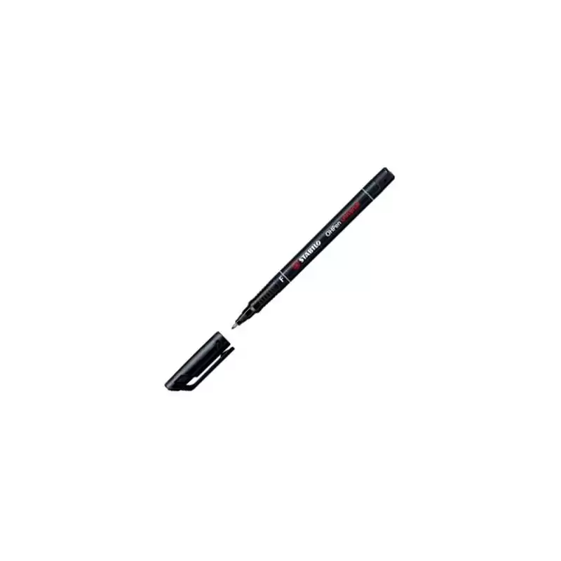 (842/46) STABILO MARCADOR PERMANENTE OHPEN UNIVERSAL F PUNTA FINA 0.7MM NEGRO