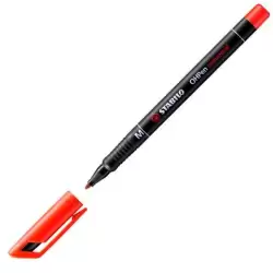 (843/40) STABILO MARCADOR PERMANENTE OHPEN UNIVERSAL M PUNTA MEDIA 1.0MM ROJO