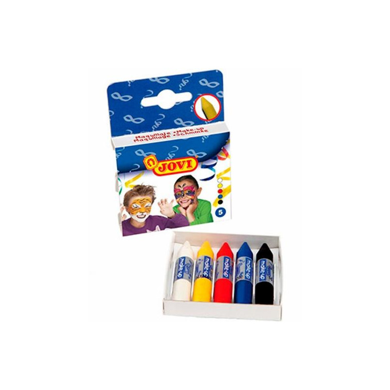 (175) JOVI ESTUCHE 5 BARRAS DE MAQUILLAJE EN BARRA 5