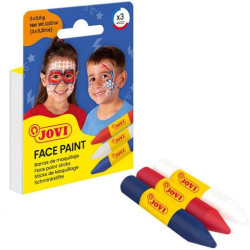 (175AD) JOVI MAQUILLAJE ESTUCHE 3 BARRAS ADVENTURE