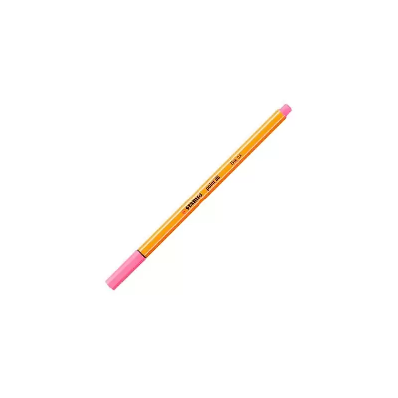 (88/29) STABILO ROTULADOR POINT 88 ROSA CLARO CAJA 10 UD