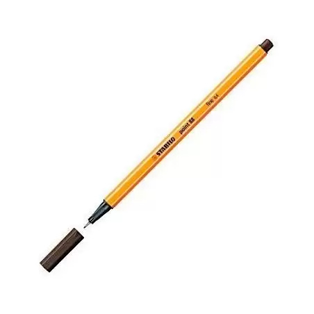 (88/65) STABILO ROTULADOR POINT 88 OCRE CAJA 10 UD